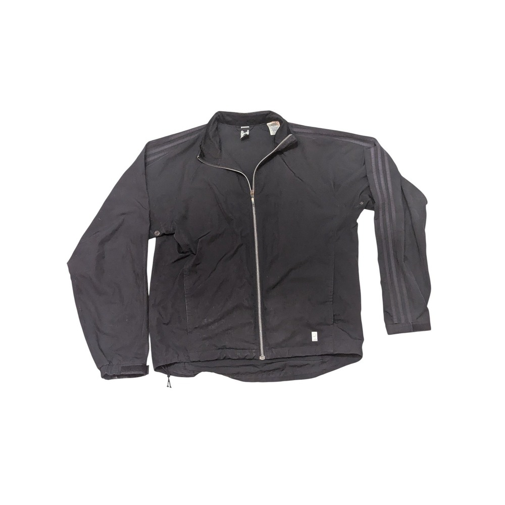 adidas Vintage Classic Black Performance Track Jacket